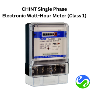 CHINT - Single Phase Electronic Watt-Hour Meter (Class 1)