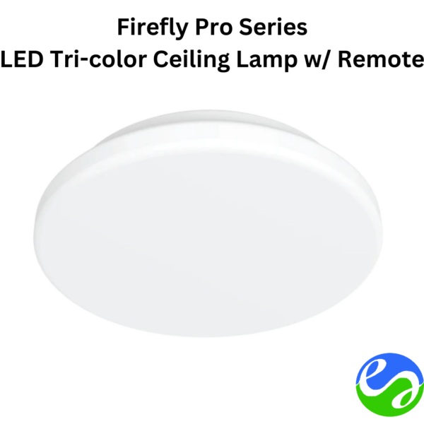 Firefly Pro Series LED Tri-color Ceiling Lamp w_ Remote