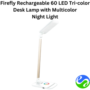 Firefly - 60 LED Tri-color Desk Lamp with Multicolor Night Light