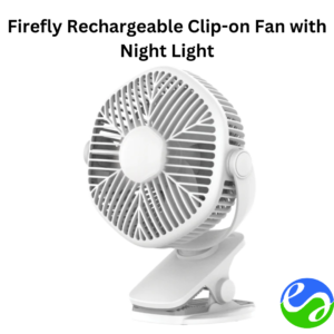 Firefly - Rechargeable Clip-on Fan with Night Light