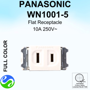 PANASONIC - FULL COLOR - Flat Receptacle - WN1001