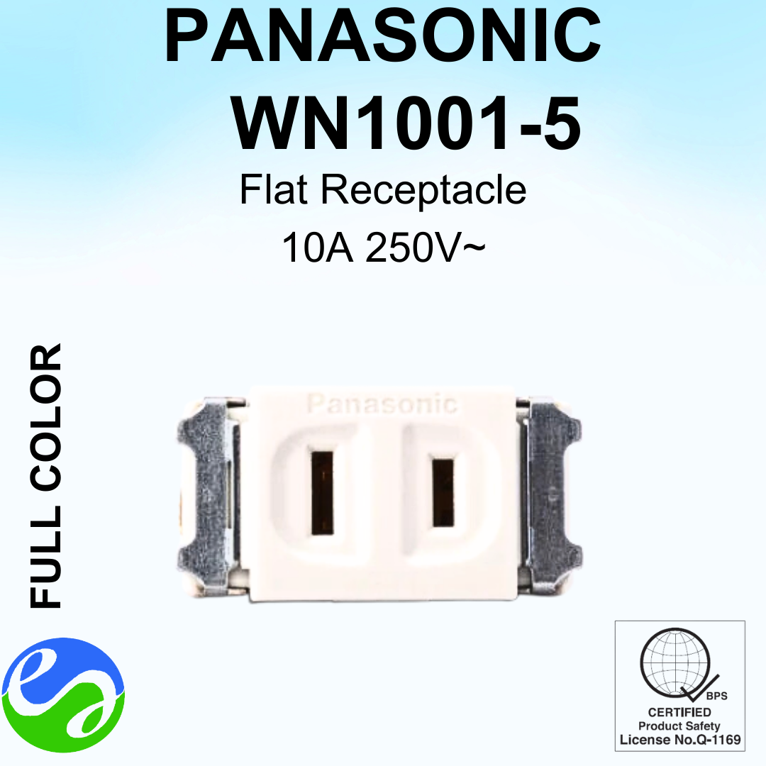 PANASONIC – FULL COLOR – Flat Receptacle – WN1001