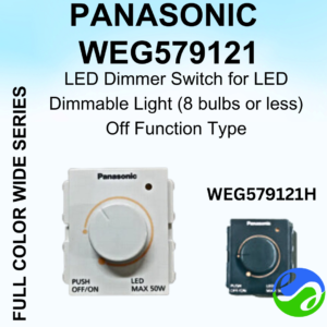 PANASONIC - WIDE SERIES -LED Dimmer Switch - WEG579121