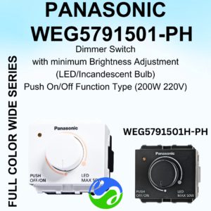 PANASONIC - WIDE SERIES -LED Dimmer Switch - WEG5791501-PH