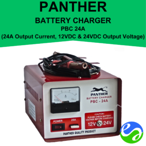 PANTHER -Battery Charger - 24A Output Current, 12&24V DC Output Voltage - PBC 24A