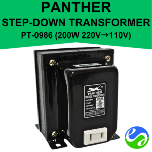 PANTHER -Step-down Transformer - Single Outlet - 200W