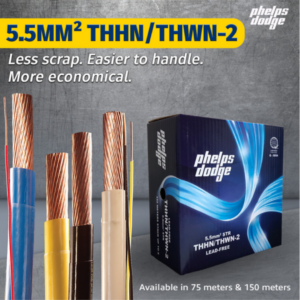 PHELPS DODGE - THHN/THWN Wire 5.5mm²