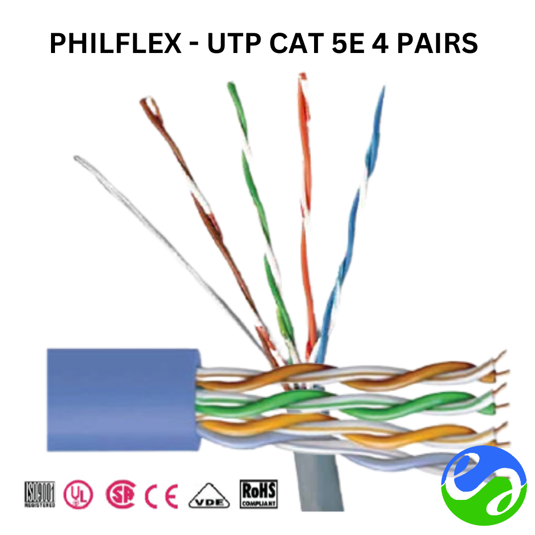 PHILFLEX – UTP CAT 5E 4 PAIRS