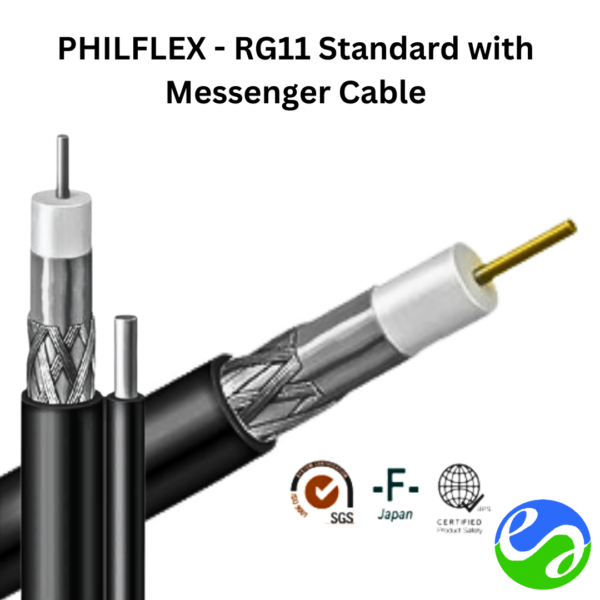 PHILFLEX - ​RG11 Standard with Messenger Cable