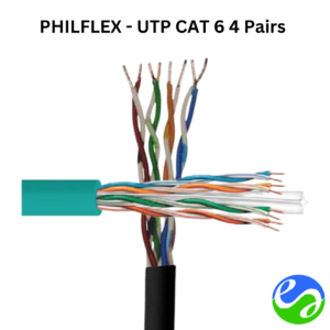 PHILFLEX - ​UTP CAT 6 4 Pairs 550 MHz