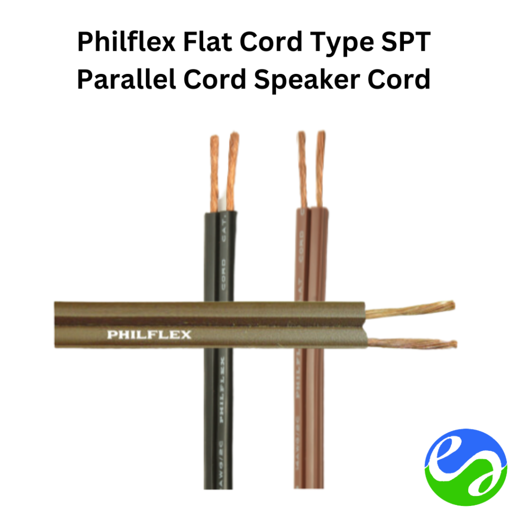 Philflex Flat Cord Type SPT Parallel Cord Speaker Cord