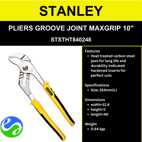 STANLEY - PLIERS GROOVE JOINT 10_ - STSTHT840248