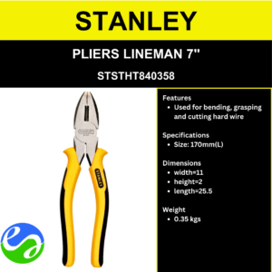 STANLEY - LINEMAN PLIERS 7" - STSTHT840358