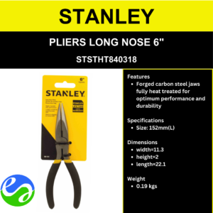 STANLEY - LONG NOSE PLIERS 6" - STSTHT840318