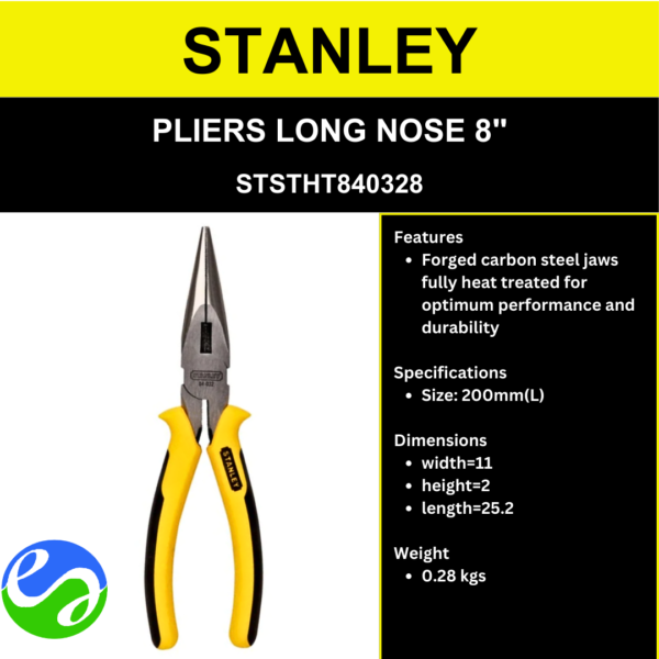 STANLEY - PLIERS LONG NOSE 8_ - STSTHT840328