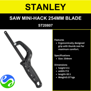 STANLEY - SAW MINI-HACK 254MM BLADE -  ST20807