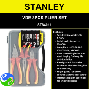 STANLEY - VDE 3PCS PLIER SET - ST84011